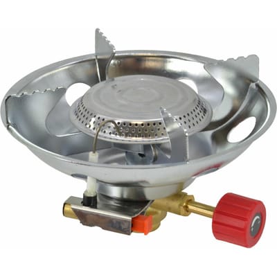 Awtools AW13879 - Campingkooktoestel - Piezo-elektrische Ontsteking - Stalen Constructie - Makkelijk Draagbaar