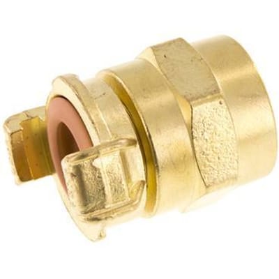 25 mm (1'') Slangpilaar Messing GEKA Tuinslangkoppeling KTW Aansluiting Industriele Slangen
