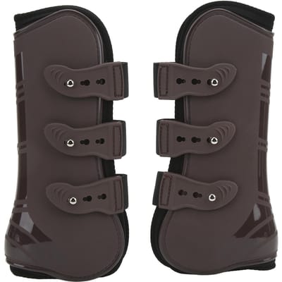2 stuks Paarden Voorbenen Beschermers PU Neopreen Paardenbeen Beschermende Laarzen voor Rijden Springen