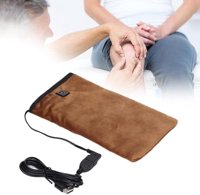 Verwarmde handschoenen met 3 instellingen, elektrische handwarmers voor koude dagen, ideaal voor buitenactiviteiten (Bruin)