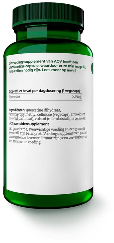 AOV 816 Quercetine-extract (500 mg) - 2 x 60 vegacapsules - Voordeelverpakking
