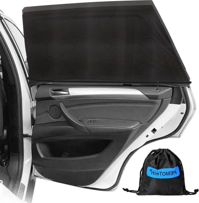 Autoraamschaduw Autovoorruit Zonnescherm - PEYOU 2024 - Kinderen Baby Vrouwen Huisdieren - Universele Fit - Blokkeer 99% UV-stralen - 2 Pack - Zonnescherm