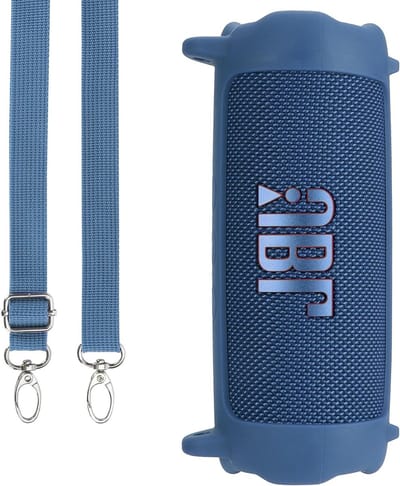 Siliconen hoes voor Flip 7 Draagbare Luidspreker, Blauw - Bescherming, Stijl en Duurzaamheid