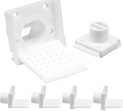 Bijenkast Verkleiner - Toegangspoort Bijenteelt - Veilige Bijenhouderij - Duurzaam PP Materiaal - 5x6.5x5 cm - Wit