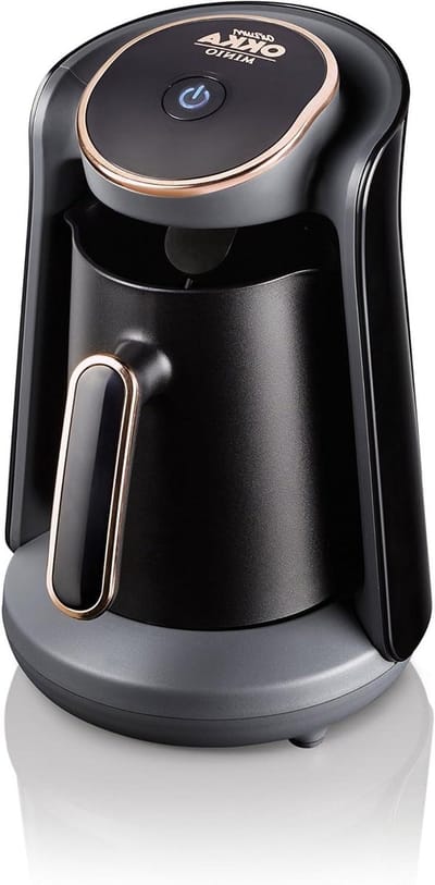 Turkse Koffiemachine - Koffiezetapparaat - Traditionele Koffie - Overloopbeveiliging - 4 Koppen - Koper
