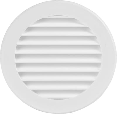 Kunststof Ventilatierooster Rond Ø 100 mm voor Optimaal Luchtcirculatie