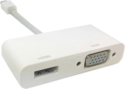 Mini DP DisplayPort naar HDMI VGA Adapter Converter 4K Thunderbolt 2.0