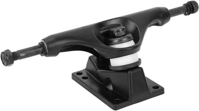 2x Skateboard Trucks 4-8 Inch Zwart Gepolijst Aluminiumlegering Compleet met Hardware