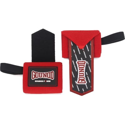 1 Paar Gounod Polsband Extra Sterkte Gewichtheffen Polssteun Brace Sportschool Training Fitness Band