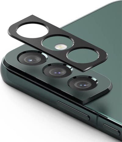 Beschermglas Samsung S22 Screenprotector camera glass Zwart - Samsung Galaxy S22 Plus Screenprotector camera lens - Samsung S22 / Samsung S22 Plus Screen Protector Camera - 1 stuk