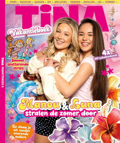 Tina Vakantieboek XXL 2026 - Vakantieboek voor Kinderen - Zomerboek - Doeboek - Vakantie - Puzzels - Tekenen - Posters - Strips - DIY - Invullen - Knippen - Quiz - Speelgoed Meisjes - Cadeau Meisje - Meiden Cadeaus - Meiden Spullen Knutselen