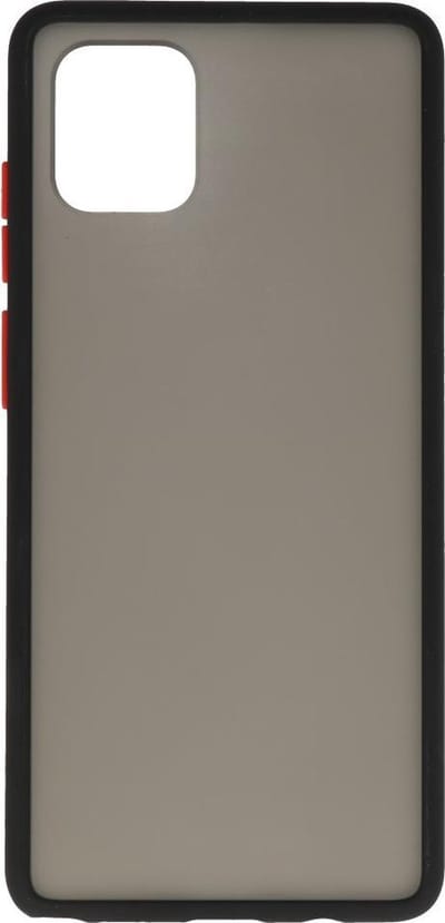 Hoesje Geschikt voor de Samsung Galaxy Note 10 Lite - Hard Case Backcover Telefoonhoesje - Zwart