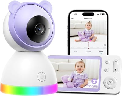CLGP® Baby Monitor Met Camera – Babyfoon Met App – Babycamera