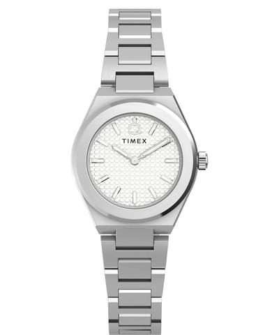 Timex Q Timex Continental TW2Y68500 Horloge - Staal - Zilverkleurig - Ø 24 mm
