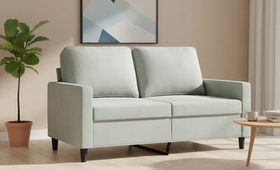 L-vormige Modulaire Fluwelen Hoekbank met Uittrekbaar Bed en Rechtermatige Opbergfunctie – 3-Zits Slaapbank – Verstelbare Chaise Lounge – House&Garden