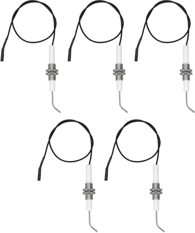 Dailygoods - Lange Gas Grill Kachel Elektrode - Elektronische Ontsteking - Flexibel en hittebestendig - M10 formaat - Voor Piezo Ontsteker - Geschikt...