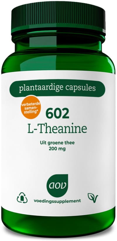 AOV 602 L-Theanine - 2 x 30 vegacapsules - Voordeelverpakking