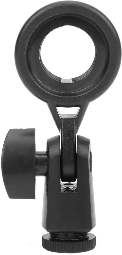 Beugel voor Microfoon - Draagbare Houder voor Anti-vibratie Opnamestudio - Zwart