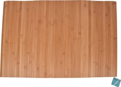 Antislipmat Bamboe - Lichtbruin - Eco-vriendelijk Woonartikelen - 80x50x0.5cm - Voor Tafel, Kast, Keuken & Meer