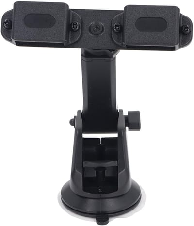 Dailygoods- Zuignaphouder Eenvoudige Installatie - Handheld Radio Beugel - Compatibel met 2-weg Radio's - Dashboard Houder - Geschikt voor Auto - Microfoonhouder