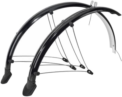 M-wave Spatbordenset 29 Inch Zwart Kunststof