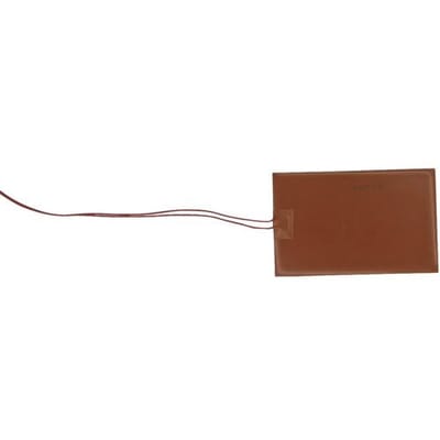 Thermo TECH Silicone Verwarmingsfolie Glasvezelversterkt, Geëtst verwarmingsspoor 48 V/AC, 48 V/DC 300 W Beschermingsklasse IPX7 (l x b) 106.50 mm x
