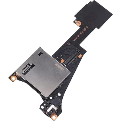 Kaartlezer Vervanging voor     HEG-001 Console Spelkaart Lezen   Geheugenkaartsleuf PCB Module met Koptelefoon black