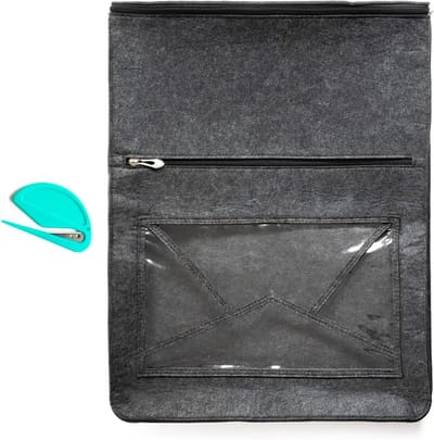 Brievenbus vanger tas - Post opvangzak - Post organiseren - Huisdier bescherming - 40x50 cm - Grijs