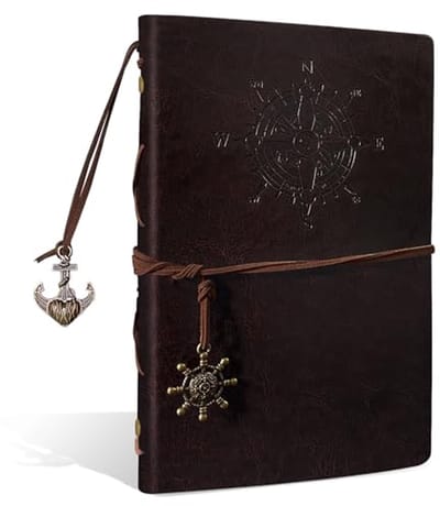 Ultiluxe® Fotoalbum - Fotoboek - Vintage look - 160 Pagina's - Leder look foto album - 17 x 24 cm - Ringband - Plakboek volwassenen - Fotoboekje, Gastenboek, Scrapbook, Journal, Foto's, Huwelijk - Cadeau geschenk - Bruin