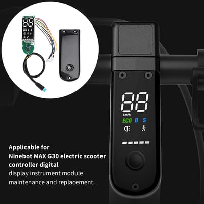 Platinum Ninebot Elektrische Scooter - Bt Digitale Display Dashboard met Display Cover voor Ninebot G30