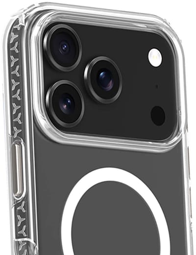 Force Case, AIR XTREM hoesje Geschikt voor Apple iPhone 17 Pro 4m Militaire Standaard MIL-STD 810G, Transparant