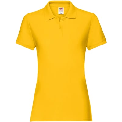 Damespolo Fruit of the Loom Premium
