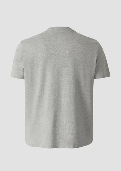 Klassieke T-shirt van katoenjersey met druk aan de voorkant s.Oliver