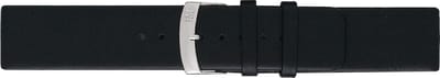 Morellato PMX019LARGE IG horlogebandje - Leer - Zwart - 22 mm