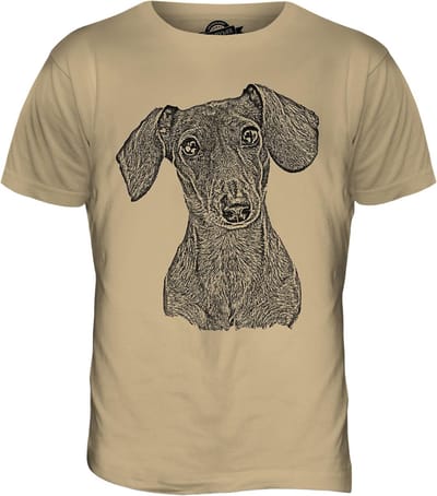 Honden T-shirt - Hondenprint Heren - Casual Kleding - Origineel Ontwerp - Diverse Maten