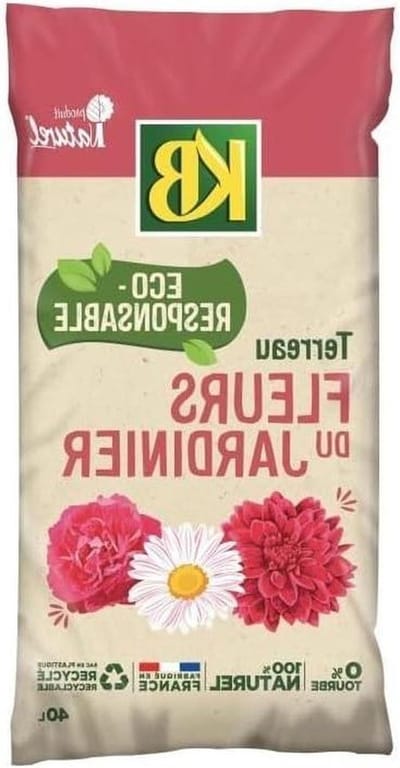 Potgrond - Plantaarde - Bloemen Kweken - Turfvrij - 40 Liter - Bruin