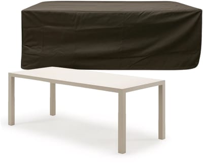 Tuintafelhoes 600D Luxe Donker Bruin - 160 x 95 x 68