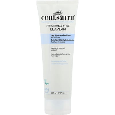Curlsmith - Fragrance-Free Leave-In Conditioner 237ml - Parfumvrij - Hydratatie & Anti-Pluis voor Krullen
