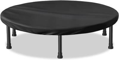 Trampolinehoes - Trampoline Cover - Bescherming Buiten - Waterdicht Elastisch - 48 inch - Zwart