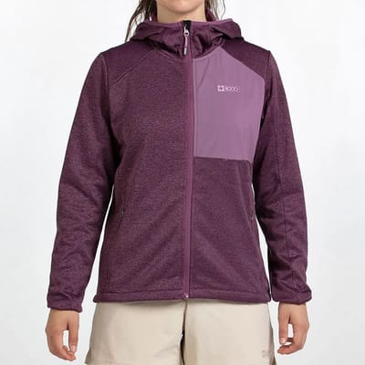 +8000 Usaim Sweatshirt Met Rits Paars M Vrouw