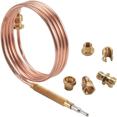 Thermokoppel 900mm M6x0,75 Universeel Vervangstuk Verwarmingspad Inductiekookplaat Gasfornuis Brandapparaten Toebhoren