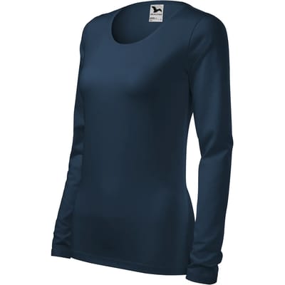 Dames-T-shirt met lange mouwen Malfini Slim 139