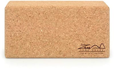 Yogablok van Kurk – Premium 100% Natuurlijke Ondersteuning voor Yoga en Pilates – Antislip en Milieuvriendelijk