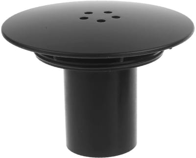 WiseGoods Premium Doucheputje Afvoer Plug - Voor 90-115MM Afvoer - Stopper & Afdekking - Afvoerplug - Afvoerpluggen Douche Zwart