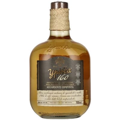 Ypióca 160 Aguardente Composta com Malte 39% Vol. 0,7l in geschenkverpakking