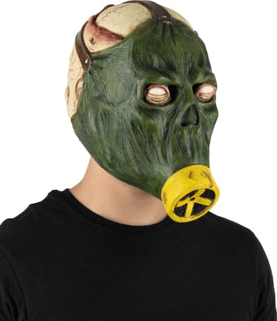 Partychimp Volledig Hoofd Masker Chernobyl Halloween Masker voor bij Halloween Kostuum Volwassenen - Latex - One-Size