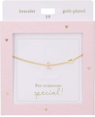 Depesche - Armband "Heart of Gold" - mot. 019 - L - gold