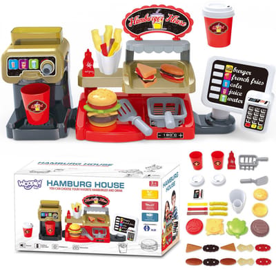 Woopie Fast Food Xxl Winkel Restaurant Kassier + Drankdistributeur - UNI