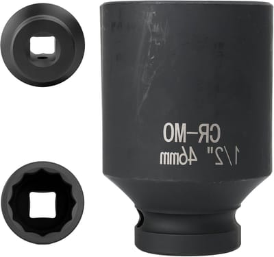 Impact sleeve 46 mm 1/2 inch 12-zijdig van chroom-molybdeen staal voor krachtige prestaties en duurzaamheid