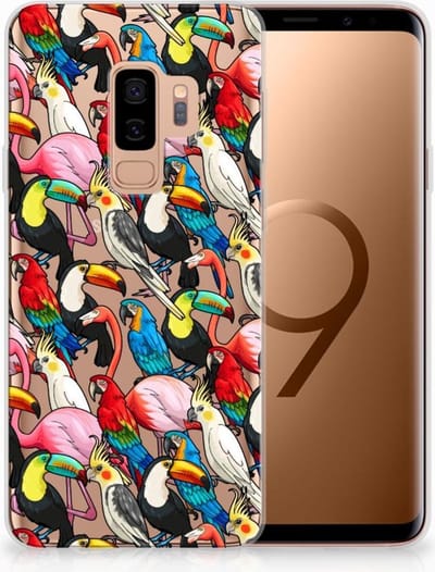 Samsung Galaxy S9 Plus TPU Hoesje Birds